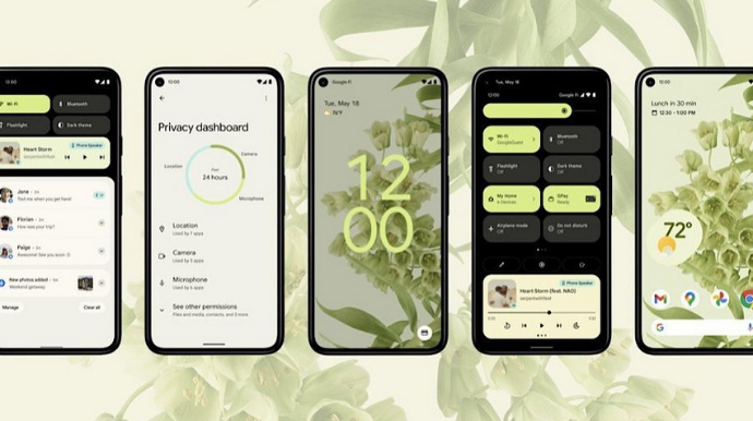 Google  анонсировала новый Android 12  - ВИДЕО