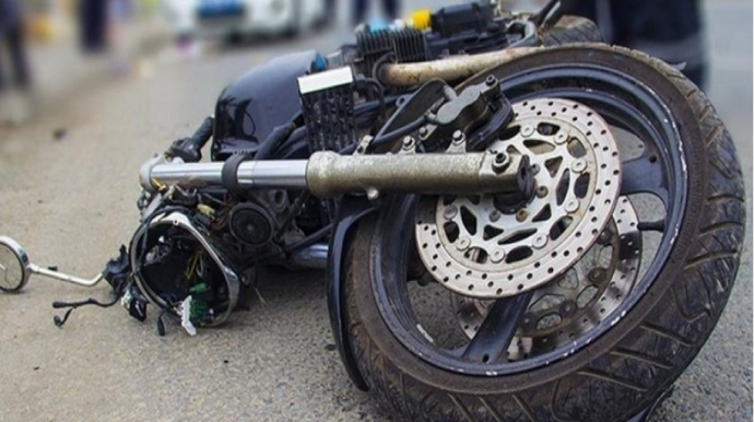 Saatlıda DƏHŞƏT:  motosiklet kişinin başını əzib öldürdü 