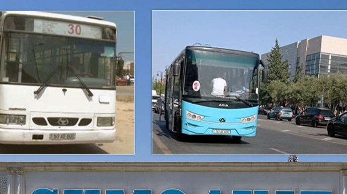 Sakinlər bu marşrut avtobuslarından ŞİKAYƏTÇİDİRLƏR - VİDEO 