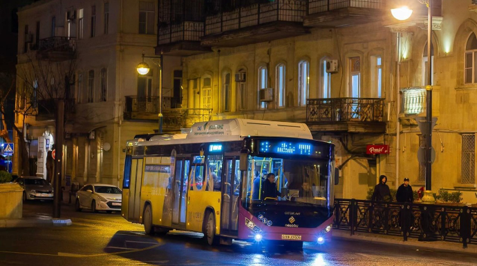 "Bir çox hallarda avtobuslar gecə 12-yə qədər işləyəcək” - RƏSMİ