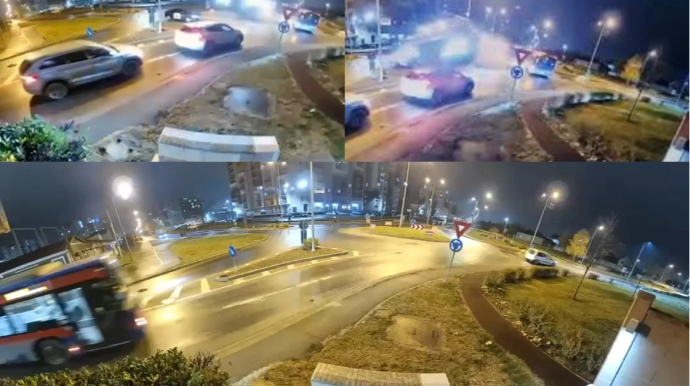 Rumıniyada "uçan avtomobil" qəza törətdi 