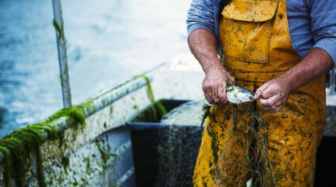 Qanunsuz balıq ovu ilə məşğul olan şəxs saxlanıldı