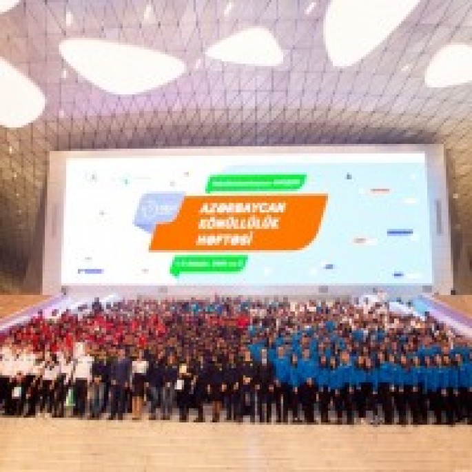 BNA-nın könüllüləri “Könüllülərinin II Həmrəylik Forumu”-nda iştirak ediblər - FOTO