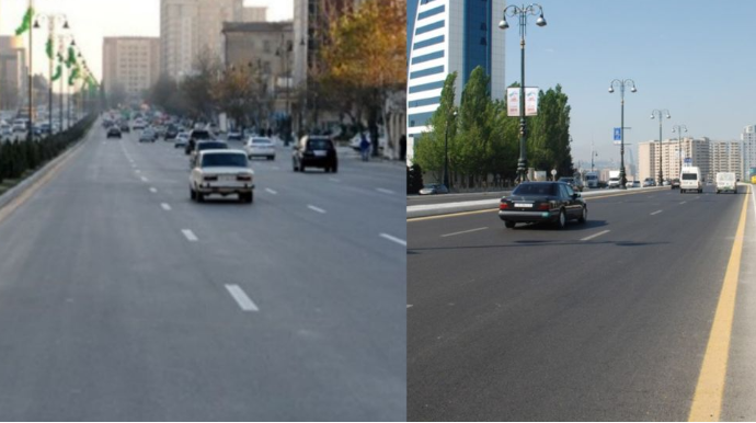 Tıxacların daha bir SƏBƏBİ  – Paytaxt yollarında zolaqlar niyə enli ÇƏKİLİR? 