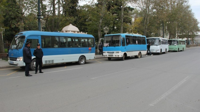 В Азербайджане общественный транспорт не будет работать 3 дня подряд