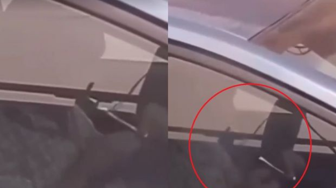 Taksi sürücüsü sükan arxasında narkotik maddə istifadə edir? - VİDEO - YENİLƏNİB