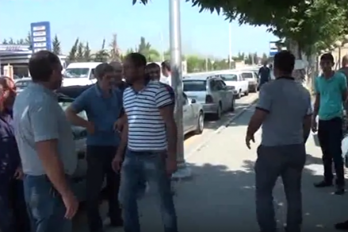 Mingəçevir avtovağzalında taksi qadağası - VİDEO