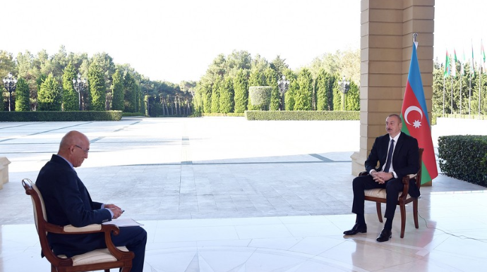 Prezident İlham Əliyev Türkiyənin NTV televiziyasına müsahibə verib