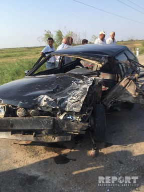 Beyləqanda ölümlə nəticələnən yol qəzası baş verib - FOTO