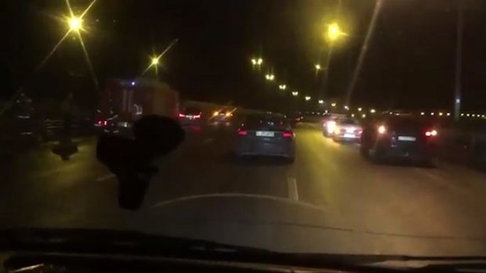 Rusiyada zəncirvari qəza: 20 avtomobil bir-biri ilə toqquşdu  - VİDEO