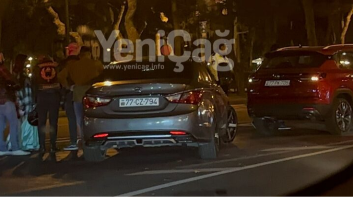 Rəqqasə "Renka" qəzaya düşdü  - VİDEO