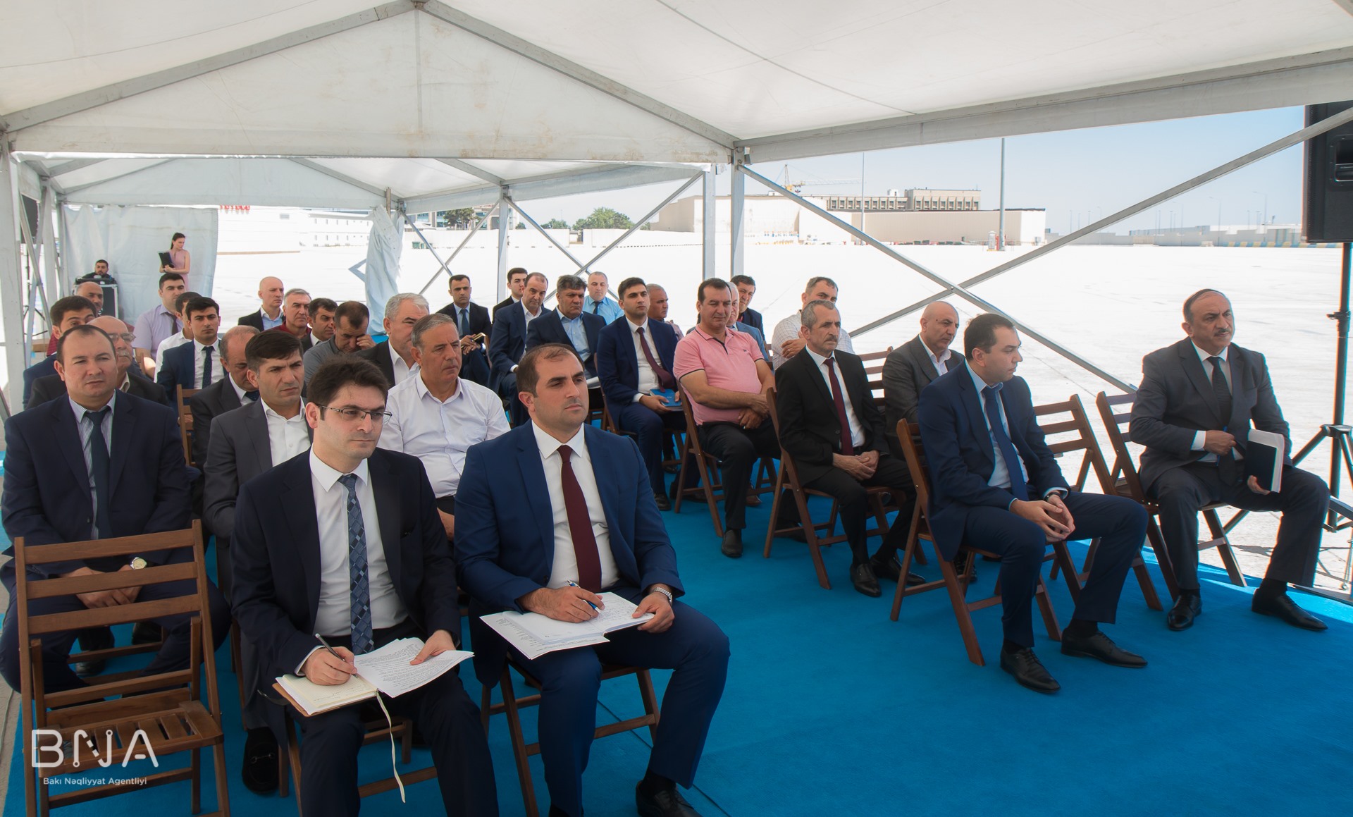 Bakı Nəqliyyat Agentliyində daşıyıcılarla görüş keçirilib - FOTO