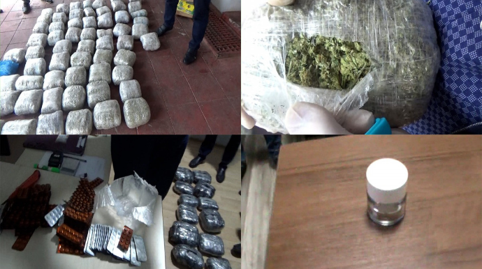 Polis 6 kiloqramdan artıq narkotik aşkarladı