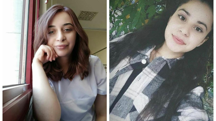 Türkiyədə dağıntılar altından çıxarılan tələbə bacılar ölkəyə gətirildi  - FOTO