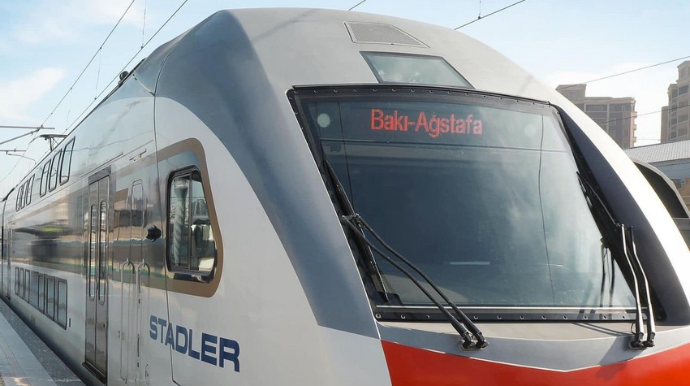 По маршруту Баку-Агстафа-Баку назначены дополнительные железнодорожные рейсы 