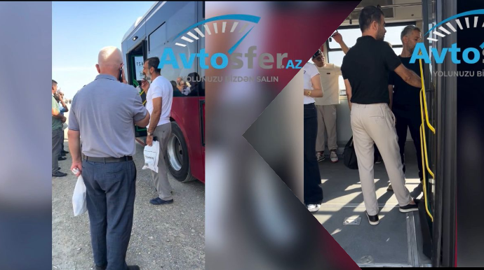 Sakinləri 508 nömrəli avtobusdan narazıdır: “Bir ayda 3 dəfə yolda qalmışıq” - VİDEO