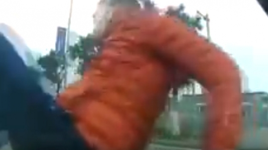 Ən qəribə qəzalardan biri - VİDEO