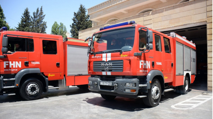 FHN:  Ötən sutka 60 yanğına çıxış, 6 nəfər xilas edilib