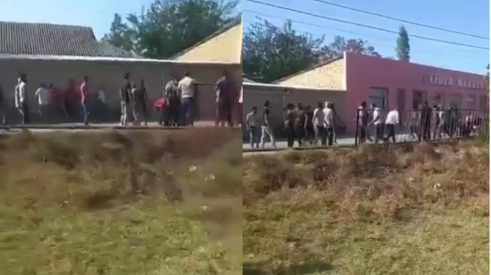 Bərdədə qızı zorlayıb videoya çəkdilər - Kənd sakinləri mağazaya hücum etdilər - VİDEO