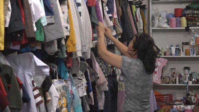 Hava limanlarında itən əşyaların satıldığı mağazadan - REPORTAJ