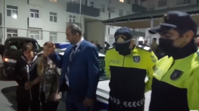 Şəhid ailəsindən yol polislərinə təşəkkür - Gecə yarısına qədər yanımızda oldular - VİDEO