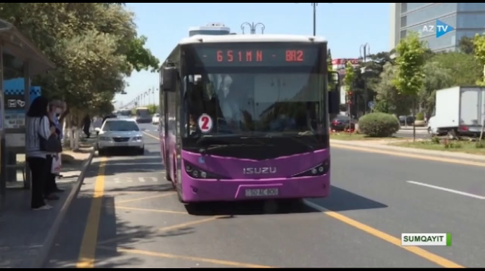 Yanvar ayından Sumqayıt avtobuslarında dəyişiklik olacaq  - VİDEO