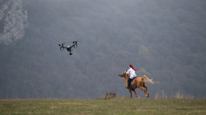 Qarabağda maraqlı çəkilişlər gedir - FOTO