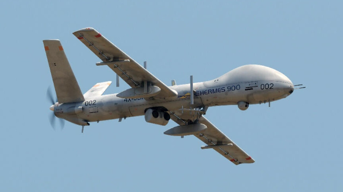 İran ilk dəfə İsrailə məxsus "Hermes" PUA-nı vurdu - VİDEO