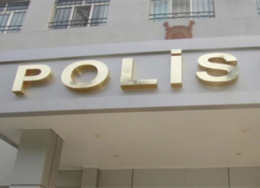 Polis binasında yanğın olub