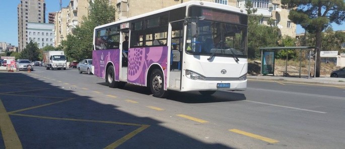 Bu marşrut xəttinin hərəkət trayektoriyası bərpa edildi