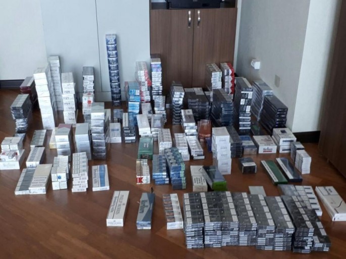 Avtomobildən 73 min 340 ədəd qanunsuz siqaret aşkarlandı
