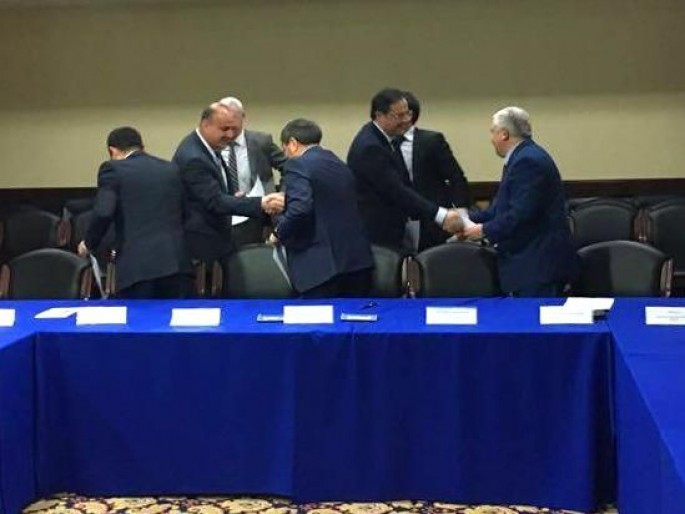 Nəqliyyat Marşrutu üzrə yükdaşımaların şərtləri müzakirə olunub - FOTO