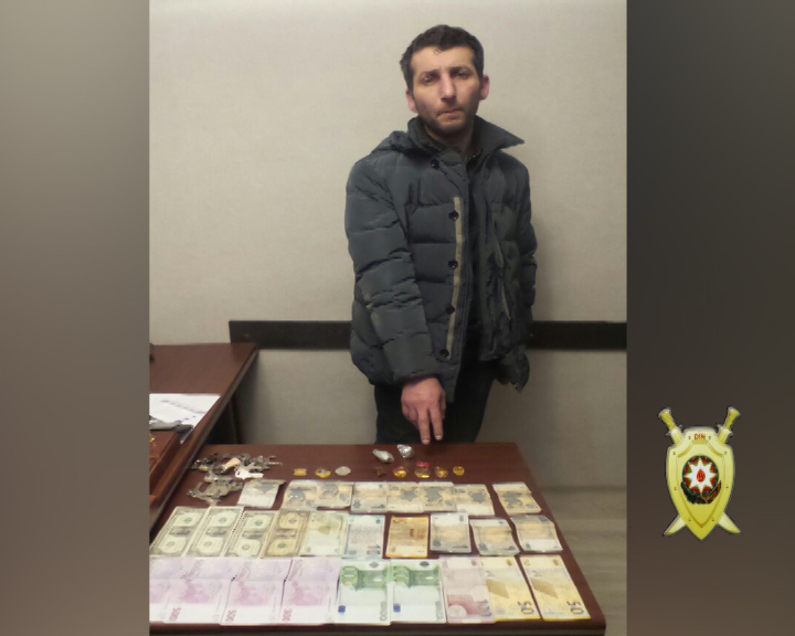Bakıda mənzillərdən silsilə oğurluqlar törədən şəxs tutulub - FOTO