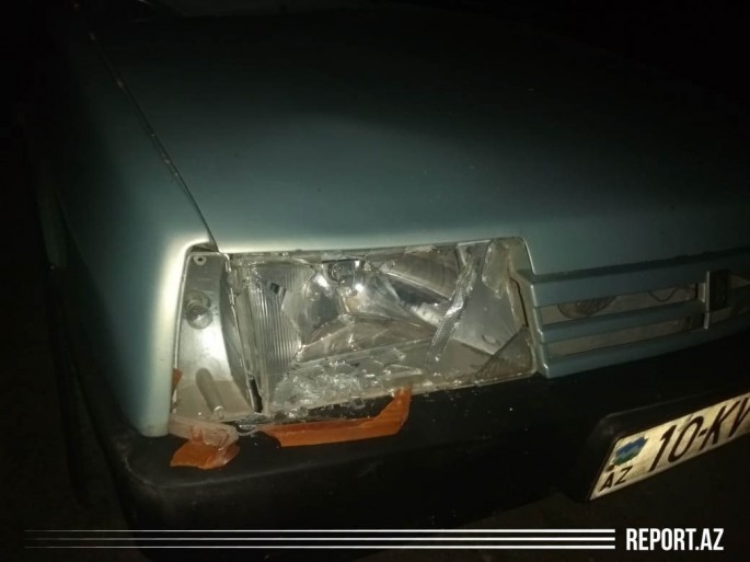 Qaxda avtomobil gənc oğlanı vurdu