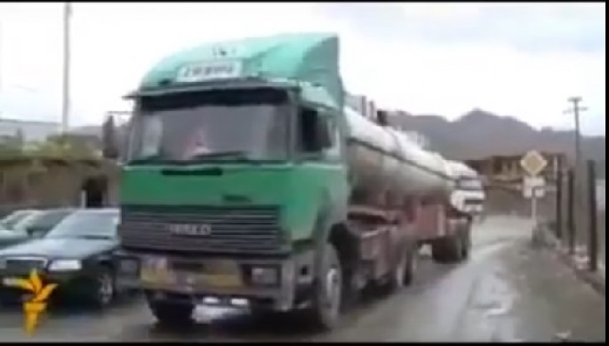 Ermənistana yük daşıyan azərbaycanlıların görüntüləri yayıldı – VİDEO