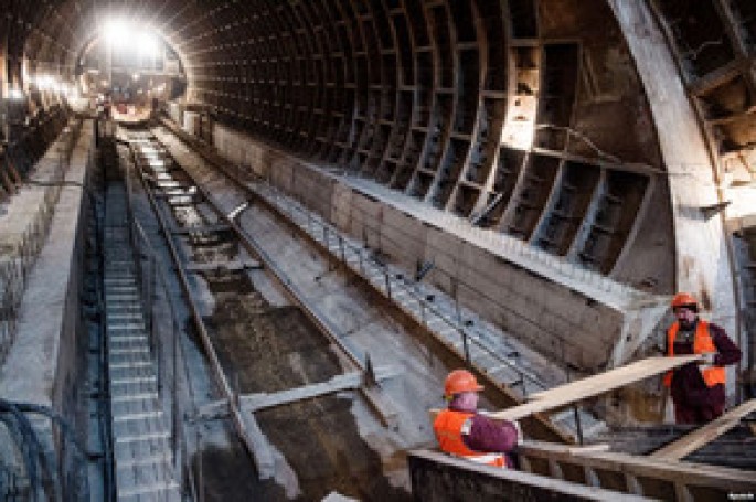 Bakıda metrostansiya tikintisi zamanı bədbəxt hadisə baş verib