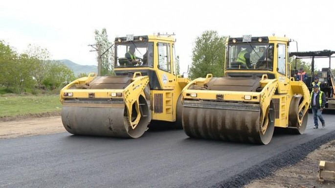 Ağstafa-Köçəsgər yolu yenidən qurulur – FOTO+VİDEO