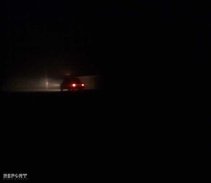 Güclü duman nəqliyyatın hərəkətində problemlər yaradıb - FOTO