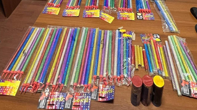 Qəbələdə pirotexniki vasitələr satan şəxs saxlanıldı