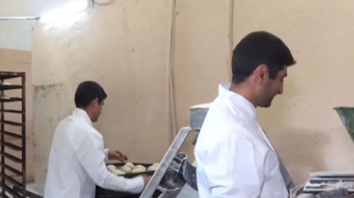 Laçındakı çörək zavodundan görüntülər – VİDEO 