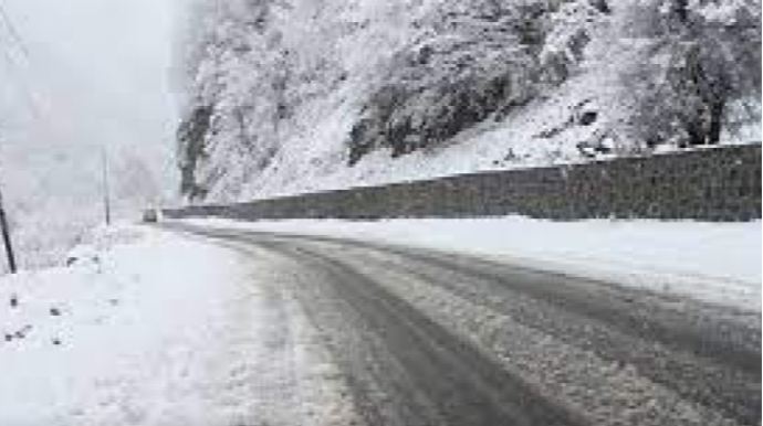 Azərbaycanın bu bölgəsinə QAR YAĞDI - FAKTİKİ HAVA 