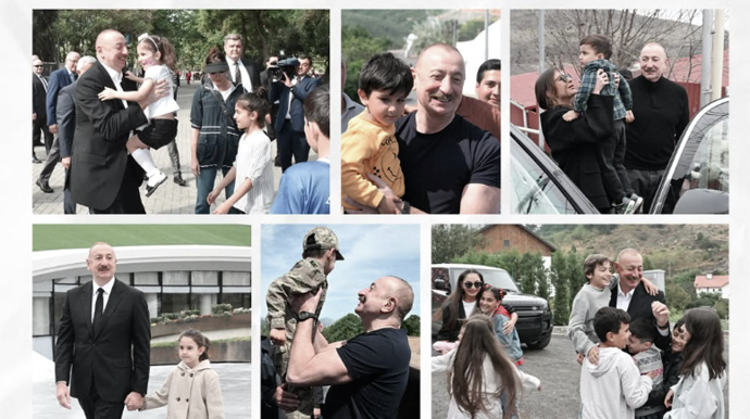 Prezidentin sosial media hesablarında paylaşım edildi - FOTO 