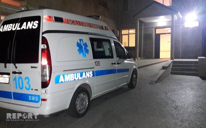 Bakıda sürücü avtomobilə idarəetməni itirərək qəza törədib