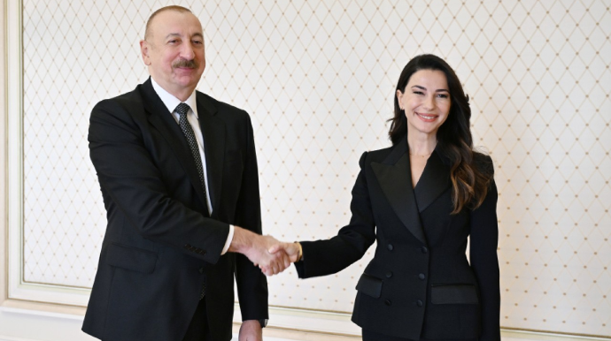 Prezident gürcüstanlı naziri qəbul etdi - FOTOLAR