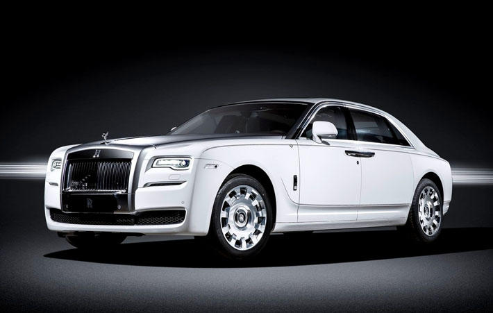 Xüsusi versiyalı "Rolls-Royce Ghost" - FOTOLAR
