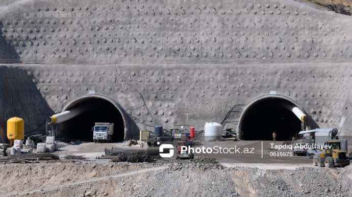 Zəngəzur dəhlizi boyunca tikilən tunellər - FOTOREPORTAJ 