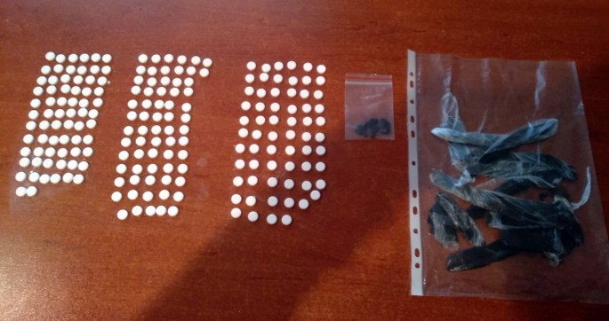 Daxili orqanında narkotik vasitələr aşkarlandı