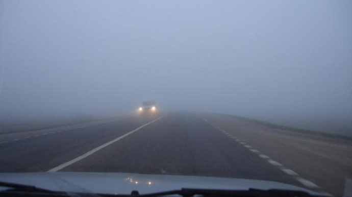На некоторых автомагистралях Азербайджана снизится дальность видимости 