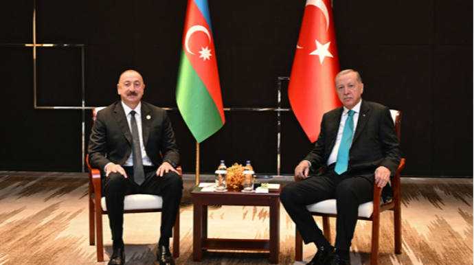 Prezident Ərdoğanla görüşdü - FOTO - YENİLƏNİB