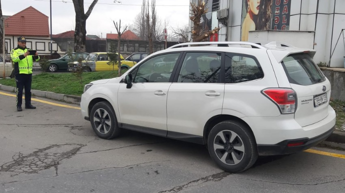 Yol polisinin keçirdiyi reyddə 23 sürücü cərimələnib   - FOTO